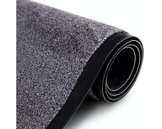 Karat Schmutzfangmatte Rhine - Sauberlaufmatte Fußmatte Türvorleger / 40 x 60 cm Beige-Grau