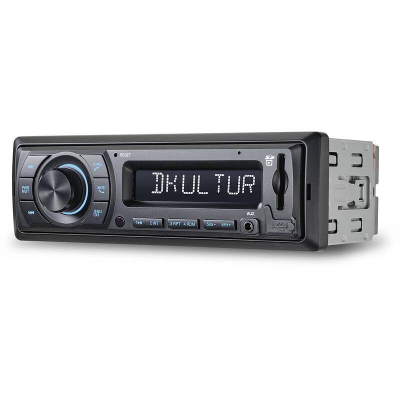 [gebraucht] B-ware Renkforce Autoradio Dab+ Tuner Bluetooth Freisprecheinrichtung Schwarz 4x40w