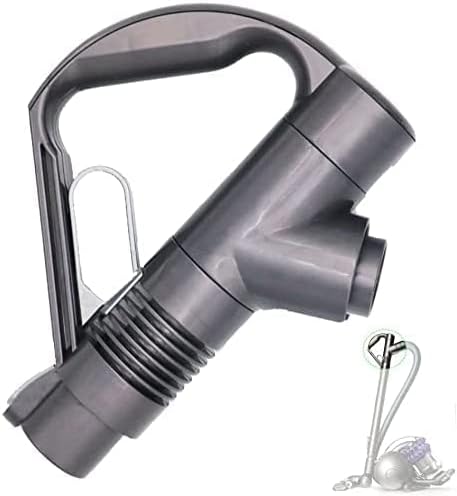 Ersatzgriff Für Dyson Dc19, Dc23, Dc26, Dc29, Dc32, Dc36 Und Dc37 Ersatzgriff, Ersatzteile Für Dyson Staubsauger, Grau/titanfarben, Einfache Montage, Robustes Abs-material