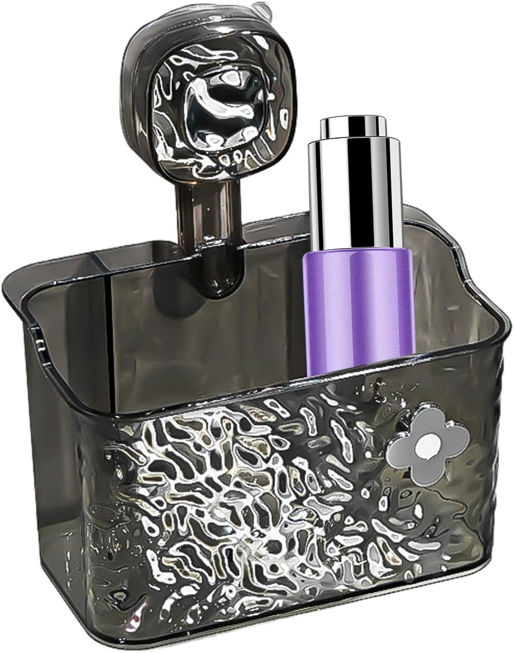 Duschablage Mit Saugnapf, Eckkorb Aus Wellpappe Aufbewahrungsregal Mit Saugnapf Für Dusche, Waschbecken, Küche, Wohnmobil, Wohnung, Fliesen, Glas