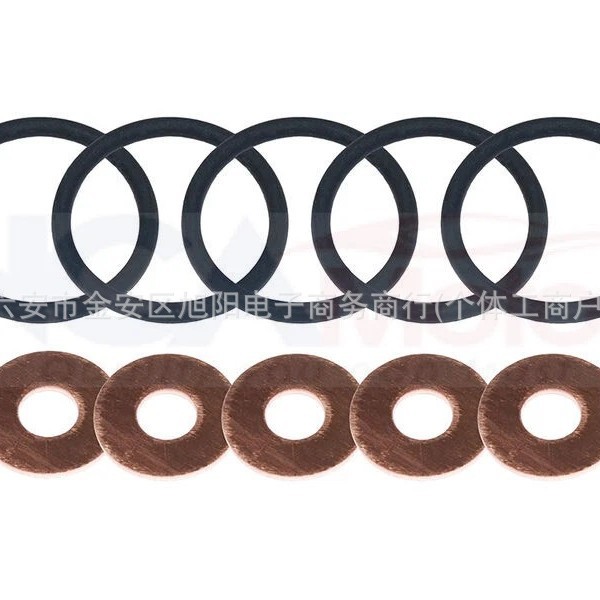 5 Stück Land Rover Einspritzdüsen-dichtungssätze Err7004 Und Err6417