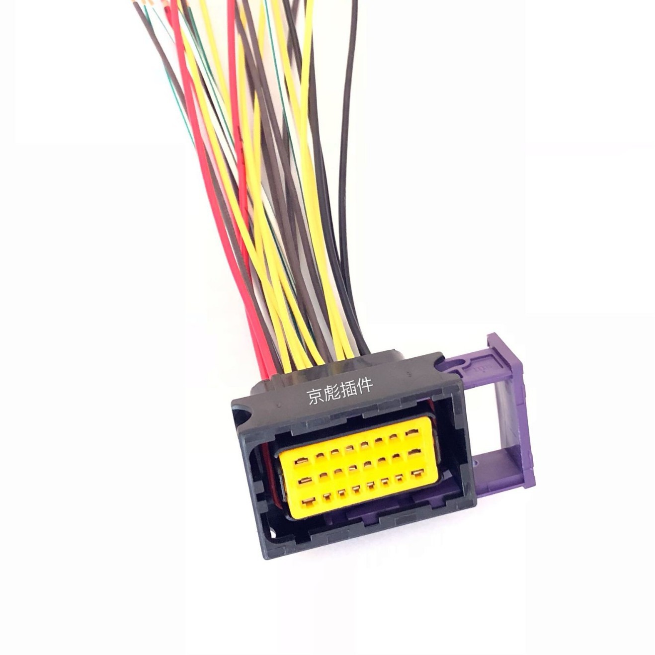 Connecteur Ecu Noir 24 Broches, Carte Électronique Gnc, Connecteur De Faisceau De Câblage Pour Conversion De Carburant, Dj7242-1.5/2.8-21