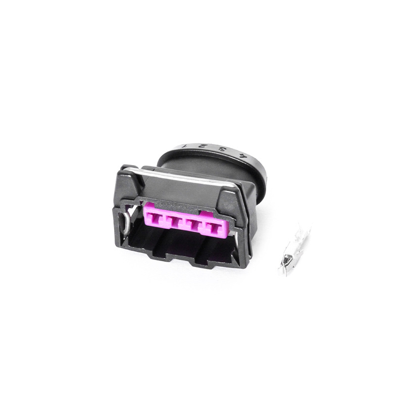 Connecteur Automobile Gainé À 4 Trous Dj7044a-3.5-21 Pour Faisceaux De Câbles Automobiles