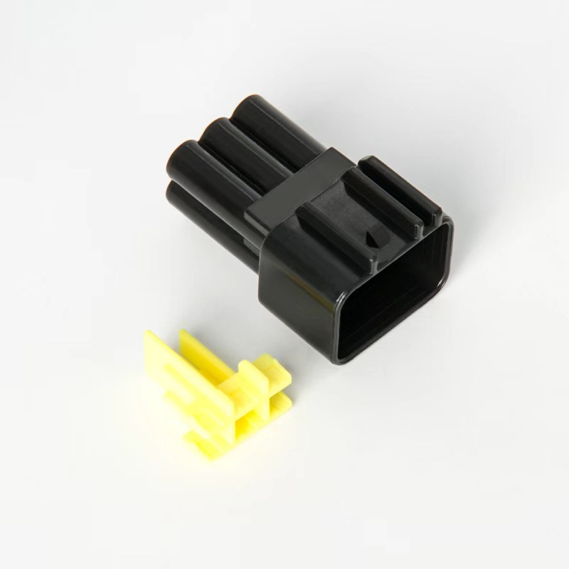 Connecteur Étanche Automobile Dj7061y-2.3-11/21, Fiche 6 Broches Fw-c-6f/mb