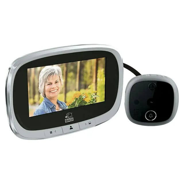 Basi - Digitaler Türspion - TS 810 - Silber - 6800-0020