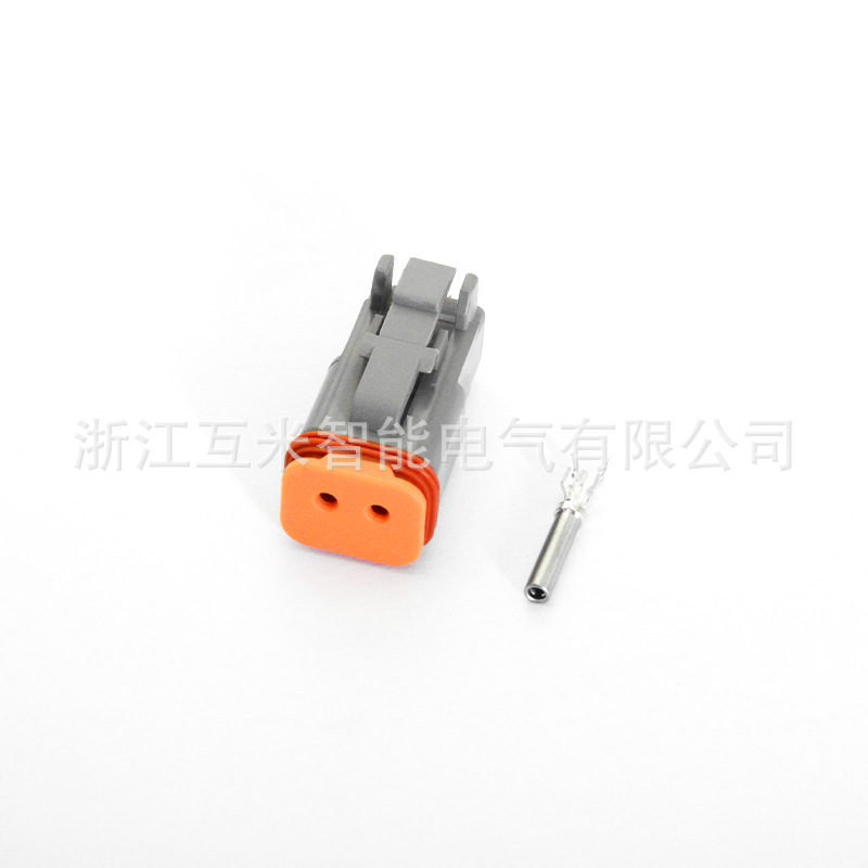 Connecteurs Dechi Dt06-2s/dt04-2p Pour Excavatrices Et Camions Lourds : Bornes Automobiles Étanches, Faisceaux De Câbles Mâles Et Femelles