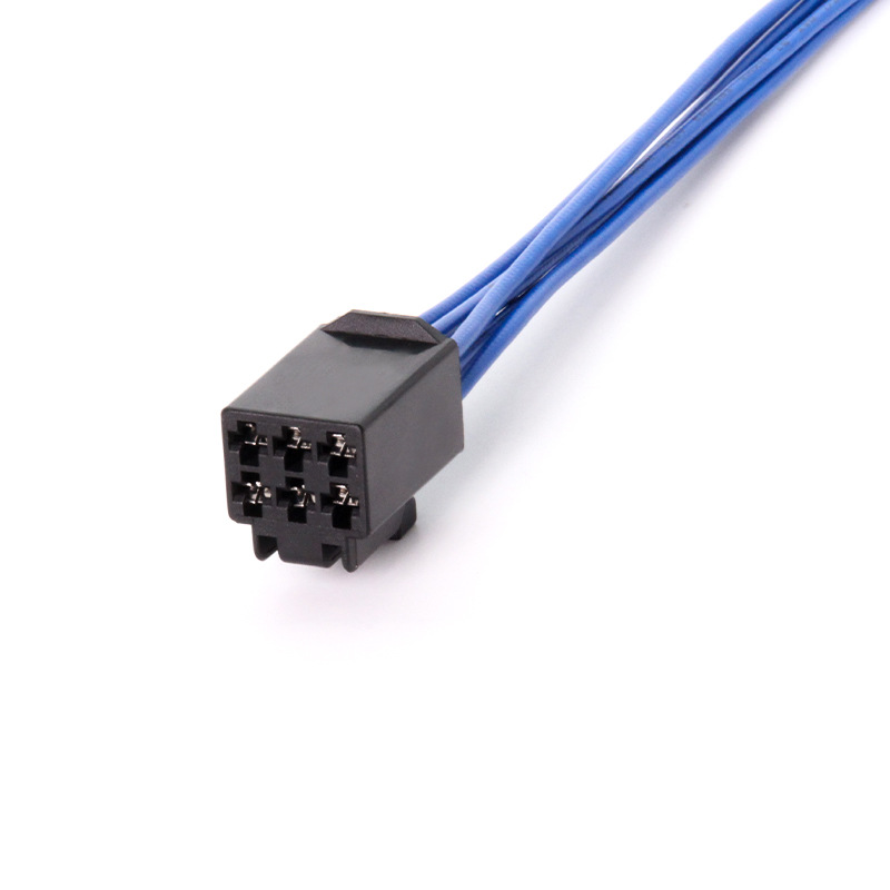 Convient Pour Le Boîtier D'Alimentation J6, Connecteur Domestique 6 Broches Et 6 Trous Série 3,5, Faisceau De Câbles Dj7061y-3.5-21