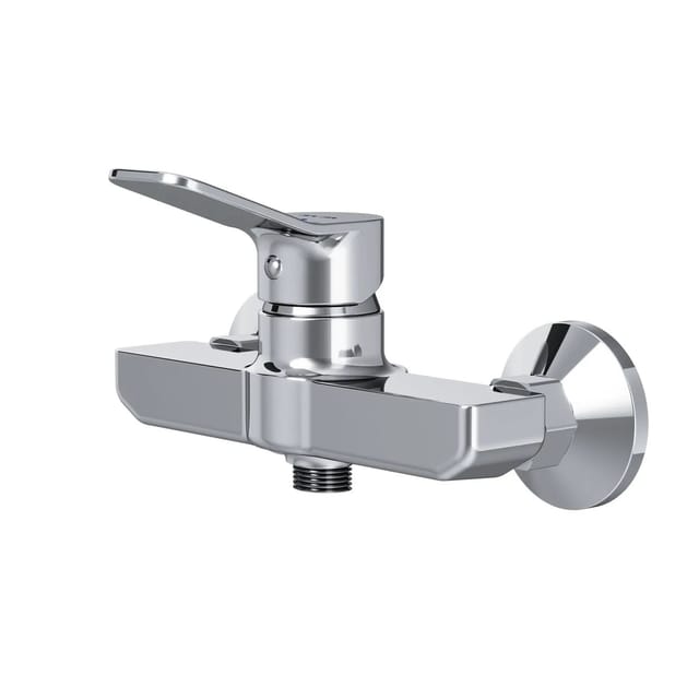 AM.PM Einhebel-Duscharmatur Hit Brausearmatur aus Messing, Mischbatterie Brausebatterie Wasserhahn Bad FXA20000 Chrom