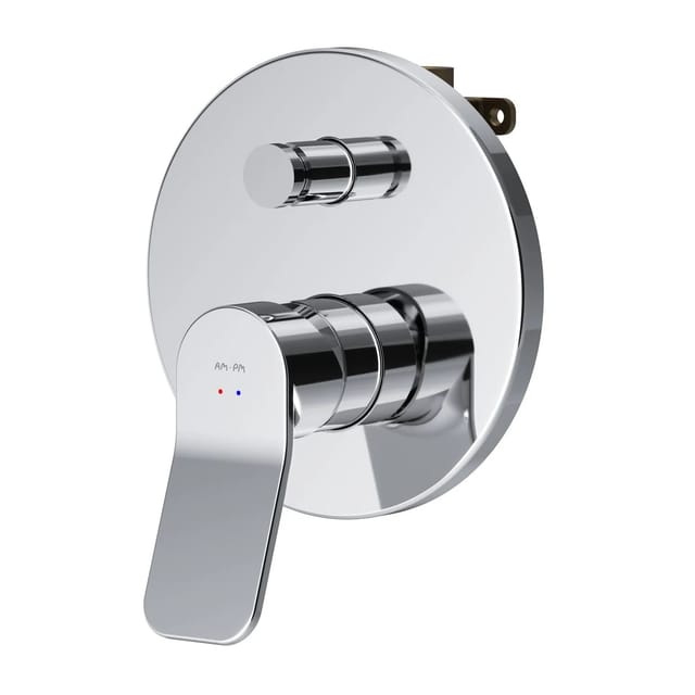 AM.PM Auslaufarmatur Unterputz X-Joy Brauseset Unterputz Duscharmatur Wannen-Brausebatterie FXA45000 Chrom