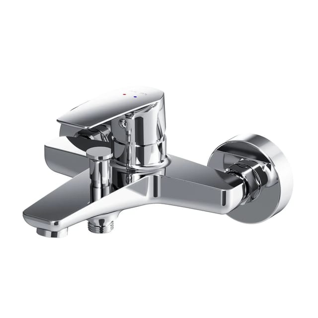 AM.PM Einhebel-Wannenarmatur / Brausearmatur, Wasserhahn Bad, Wannenbatterie FGA10000 Gem Aufputz Chrom