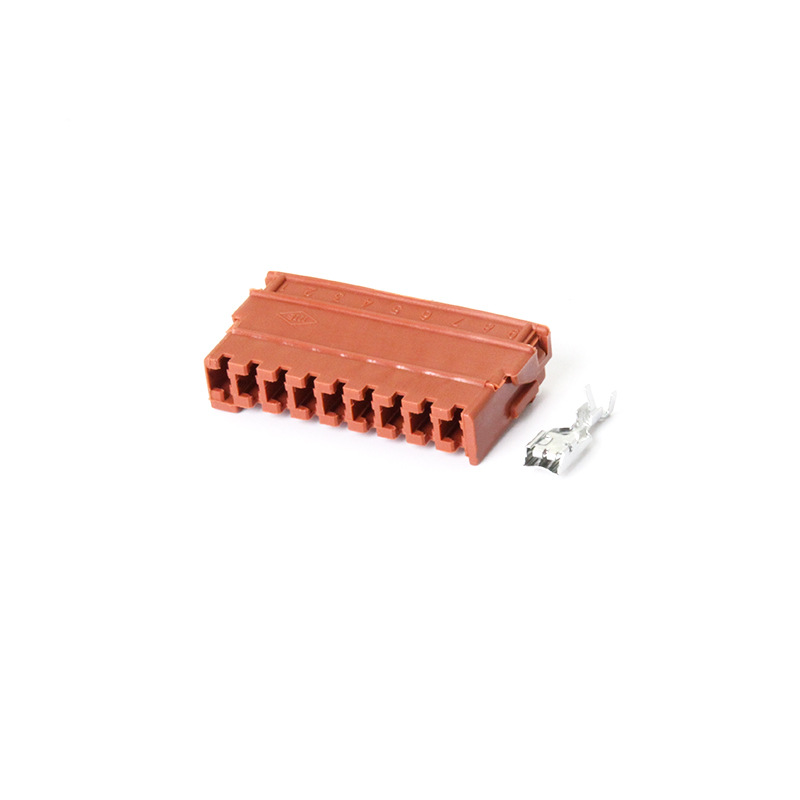 Dj7091-4.8-21 Est Un Connecteur De Faisceau De Câblage Automobile À 9 Broches De La Série 4.8 Destiné À Être Utilisé Dans Les Faisceaux De Câblage Automobile.