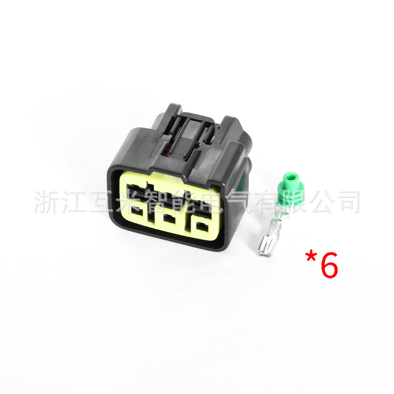 Fsw-c-6f-b Est Une Prise Domestique Pour Chargeurs Redresseurs De Moto, Compatible Avec Dj70610a-3-11 21.