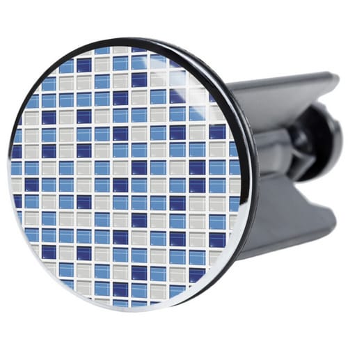 Sanilo Waschbeckenstöpsel Mosaik Blau