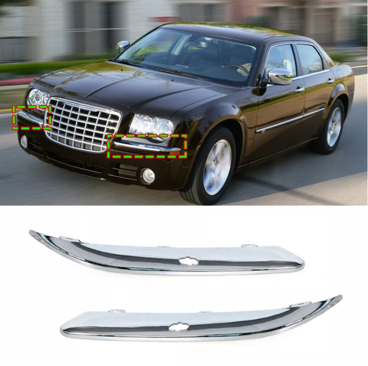 Gilt Für Chrysler-frontstoßstangen-zierleisten: 04806124aa, 04806125aa, 4805938aa