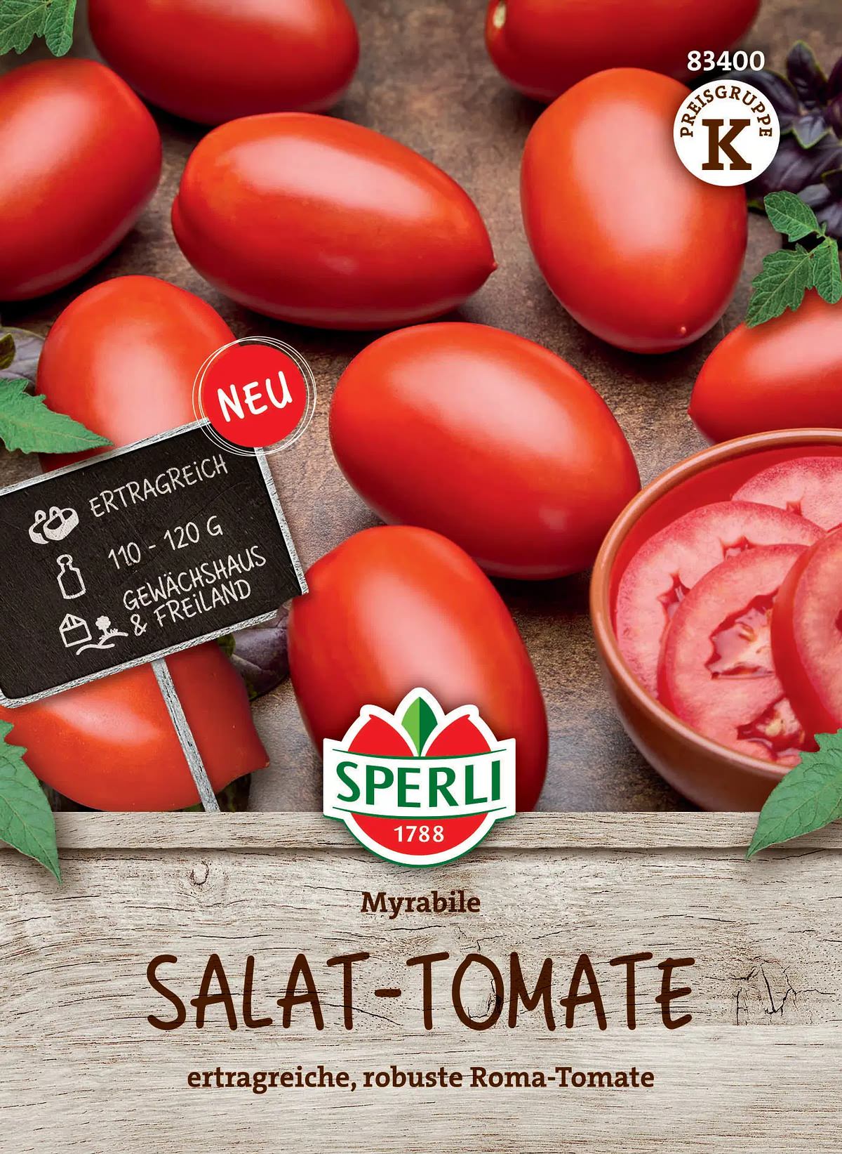 Sperli Salat-tomaten Myrabile F1 Hybride - Gemüsesamen