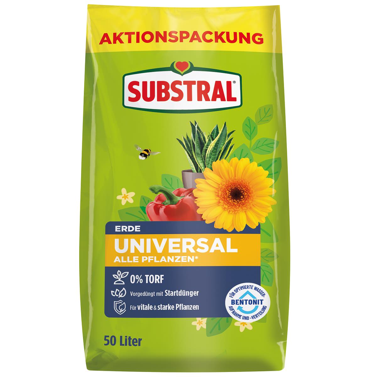 Substral® Universalerde Torffrei - 50 Liter