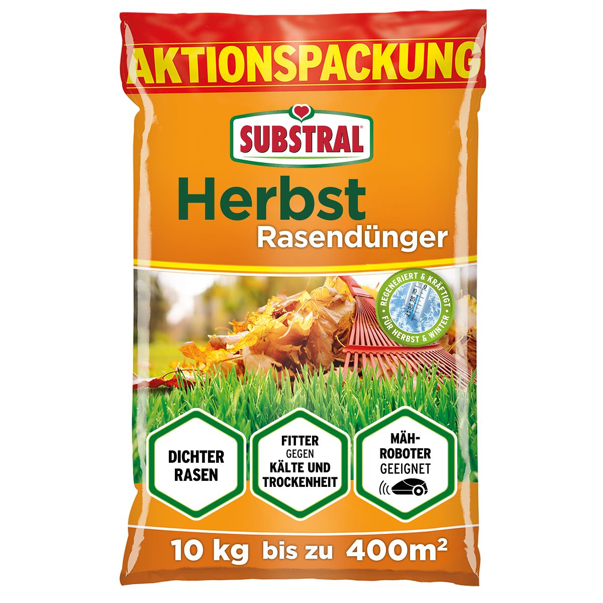 Substral® Herbst Rasendünger Für Bis Zu 400 M² - 10 Kg