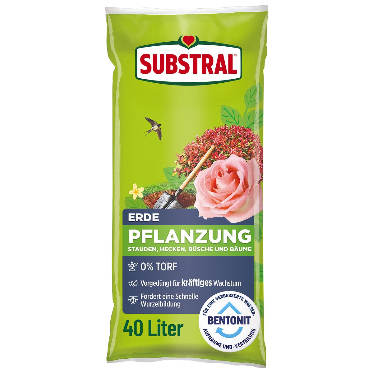 Substral® Pflanzerde Torffrei - 40 Liter