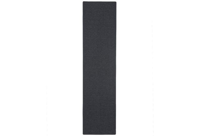 Snapstyle Läufer Teppich Bentzon Flachgewebe Anthrazit 80x160cm