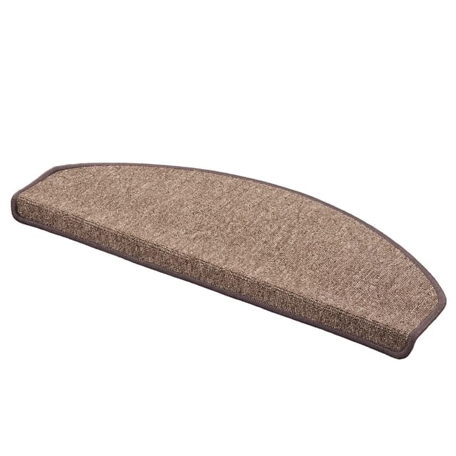 Pergamon Trend Schlinge Stufenmatte Strong 15er-Set Braun 24x65cm