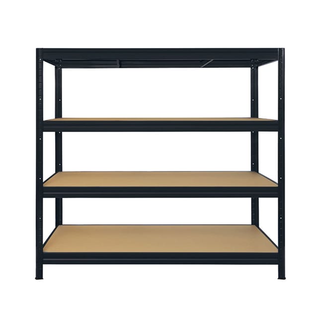 KARAT Schwerlastregal Weitspannregal - Schwarz - Gesamtlast 1500 kg - 177 x 160 x 60 cm
