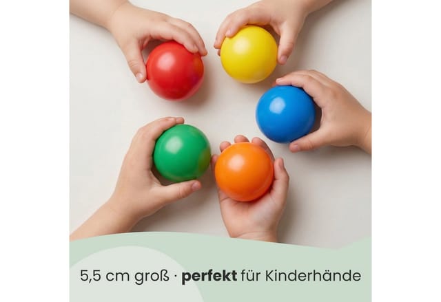 LittleTom Bällebadbälle Ø 5.5 cm 120 Stück bunt