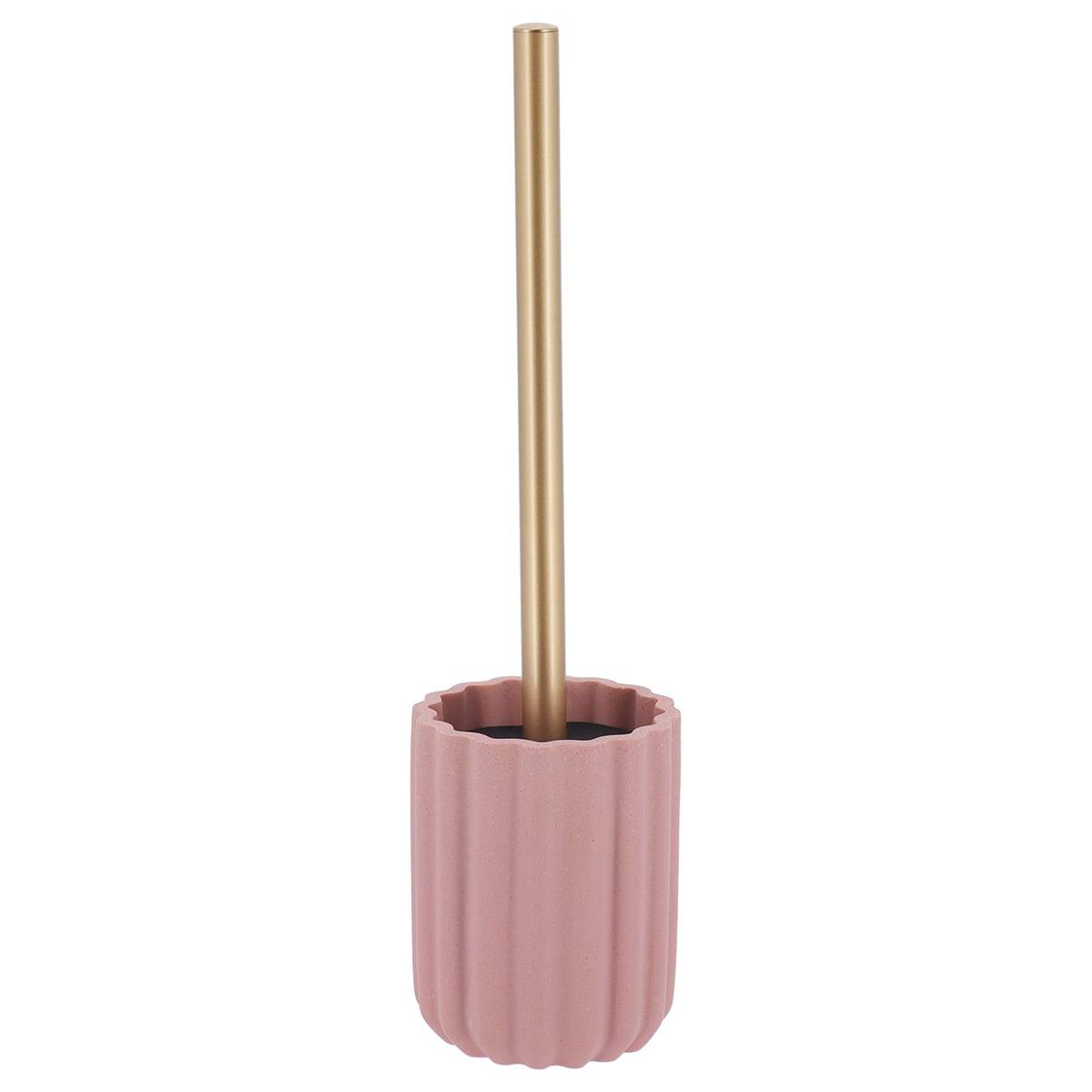 Geriffelte Toilettenbürste Aus Polyresin – Blush - Tendance