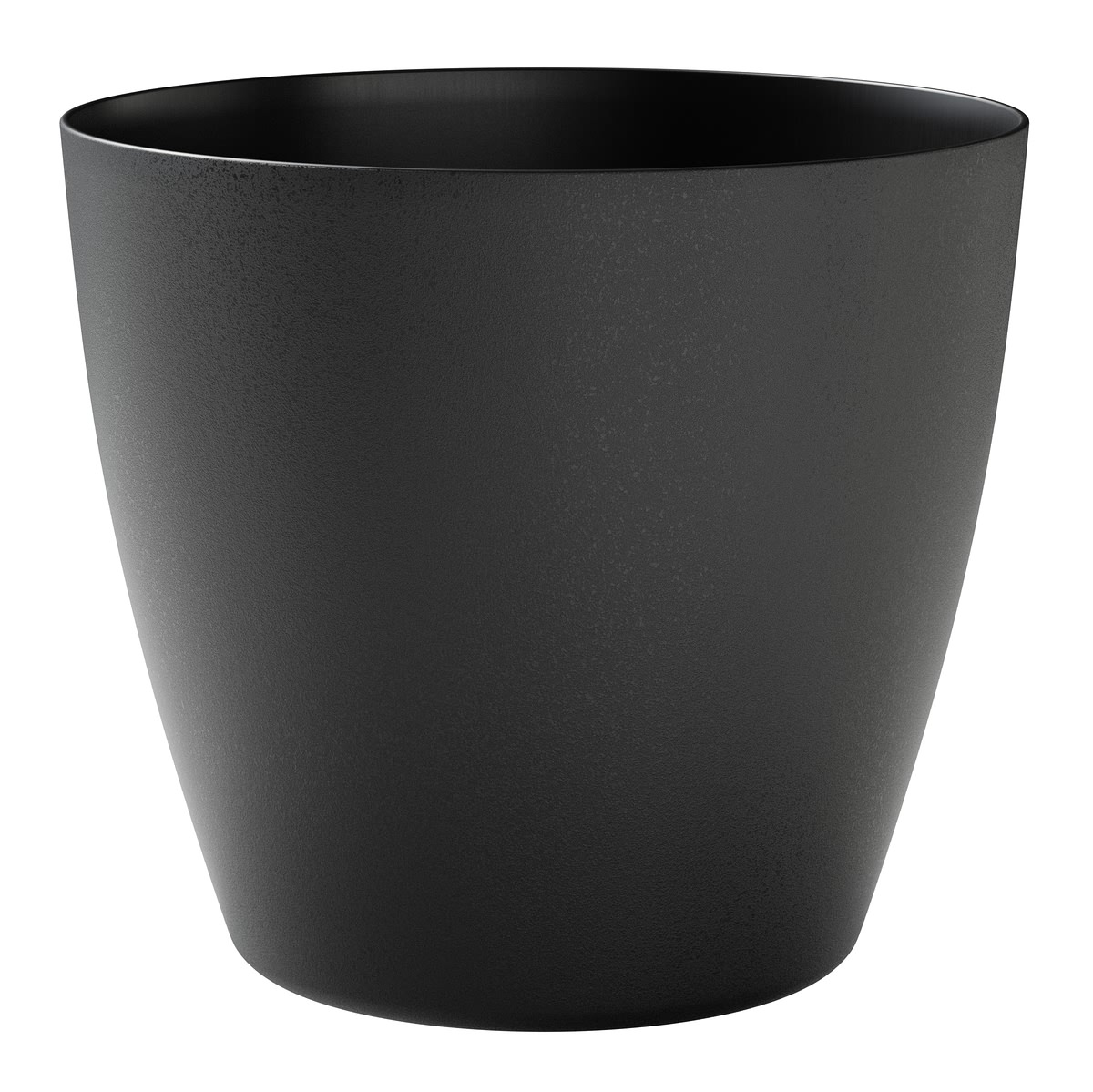 Tera® Pflanzgefäße Bayon Kit Ash Anthrazit Rund 30 Cm - Kunststoff
