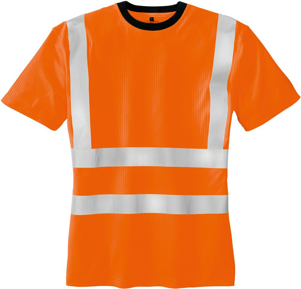 Warnschutz-t-shirt Hooge, Leuchtorange, Gr. Xl