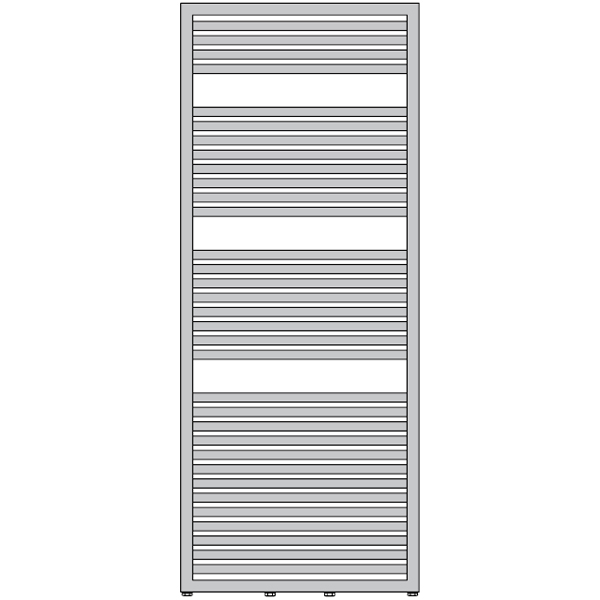 Handtuch-heizkoerper Universal Hu-120-045 (ral9016) Weiss