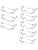Lunettes De Protection Lot Von 8 Glas Anti-buée Transparents Für Bricolage Et Industrie