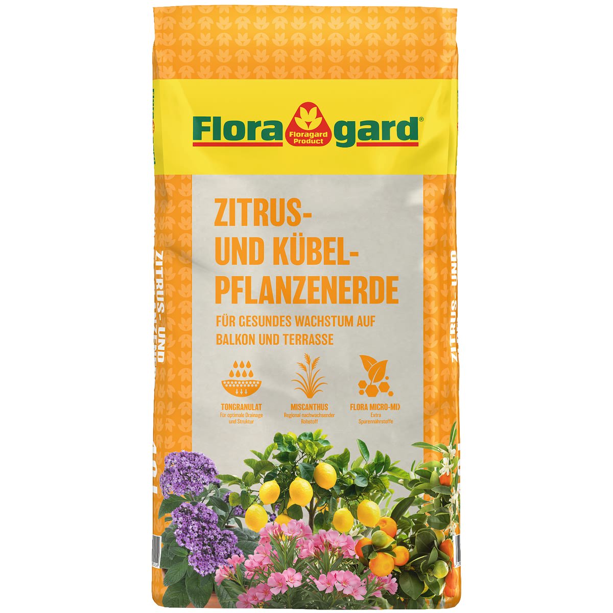 Floragard® Zitrus- Und Kübelpflanzenerde - 40 Liter