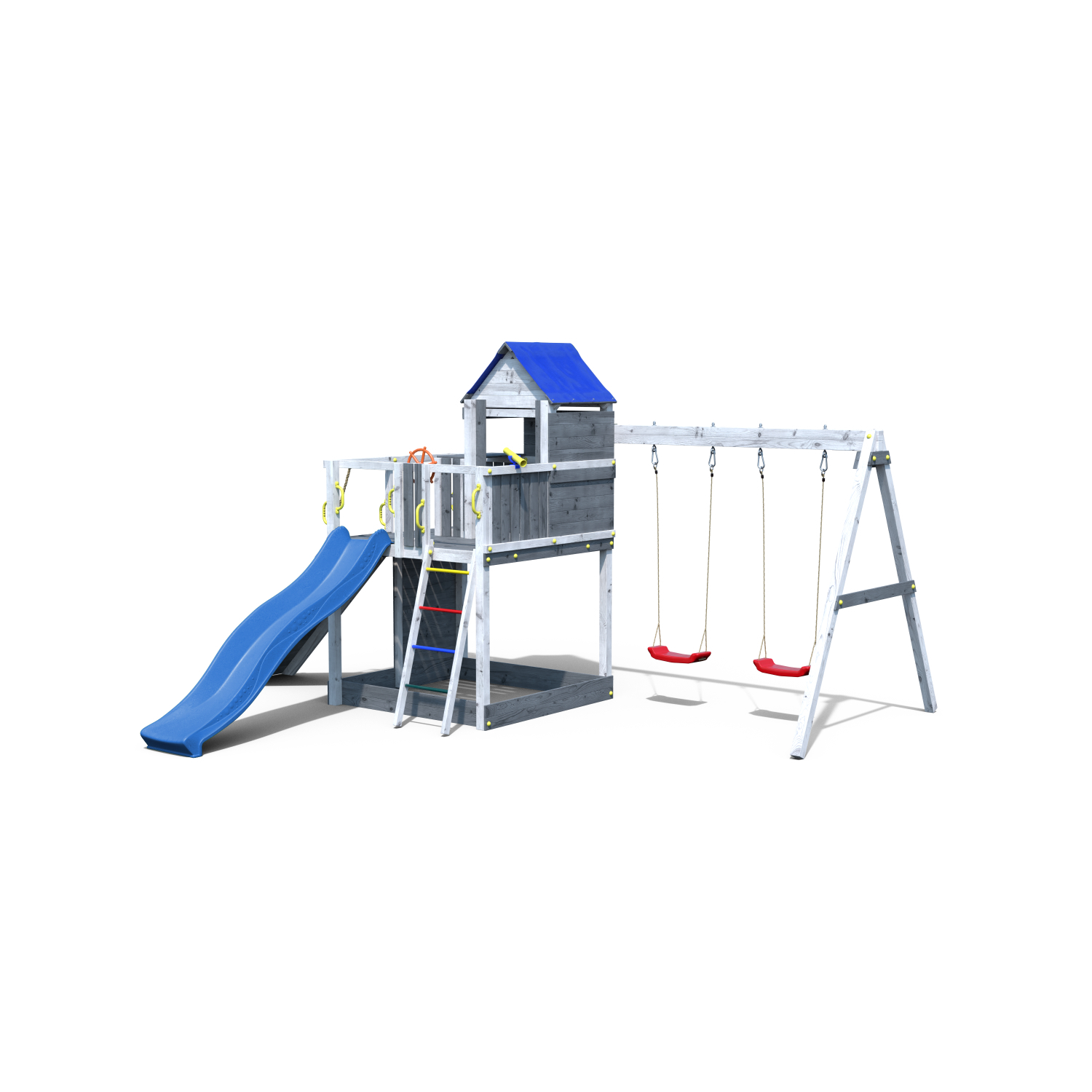 Fungoo Spielturm "treehouse", Grau