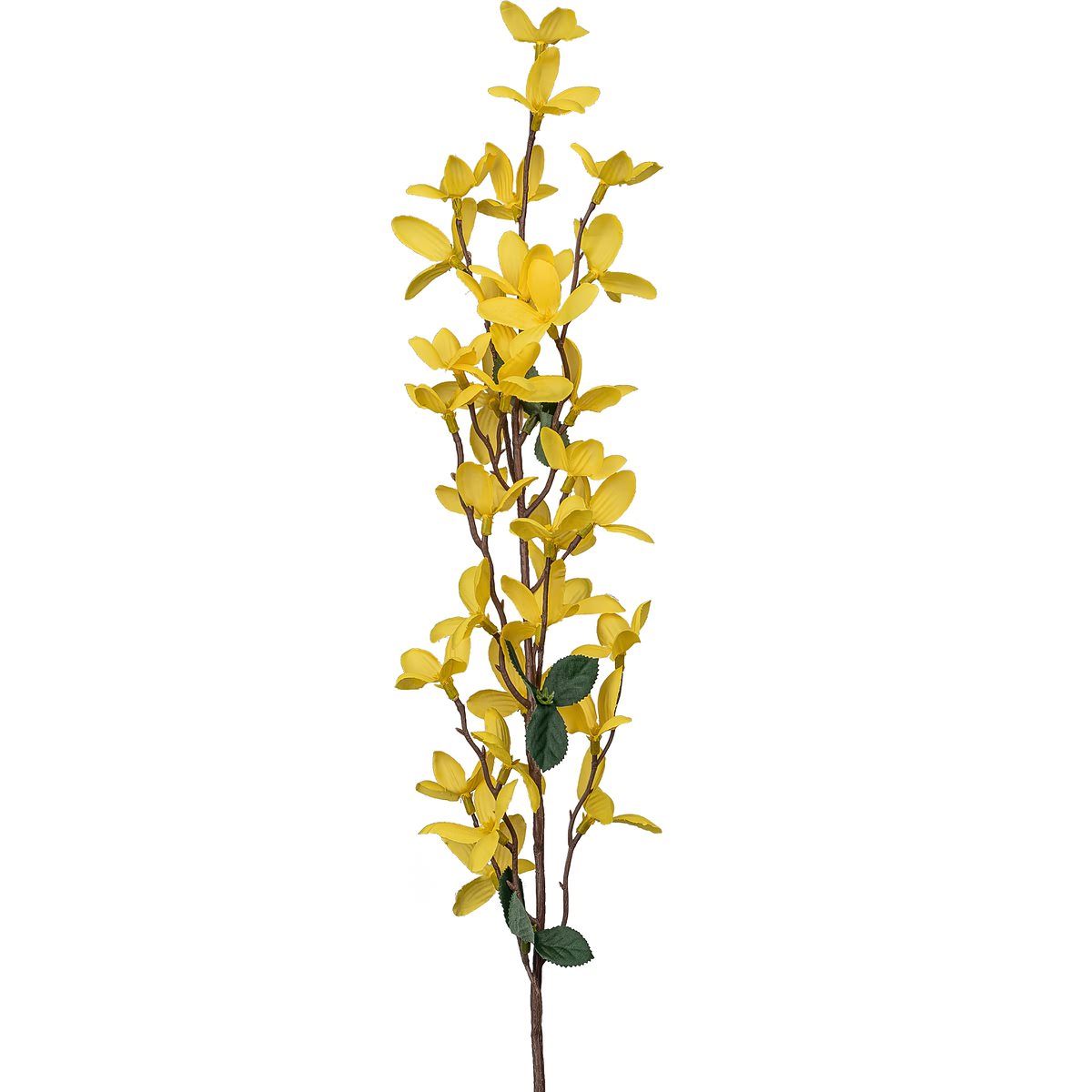 Gasper Forsythie Gelb Großblumig 67 Cm - Kunstblumen