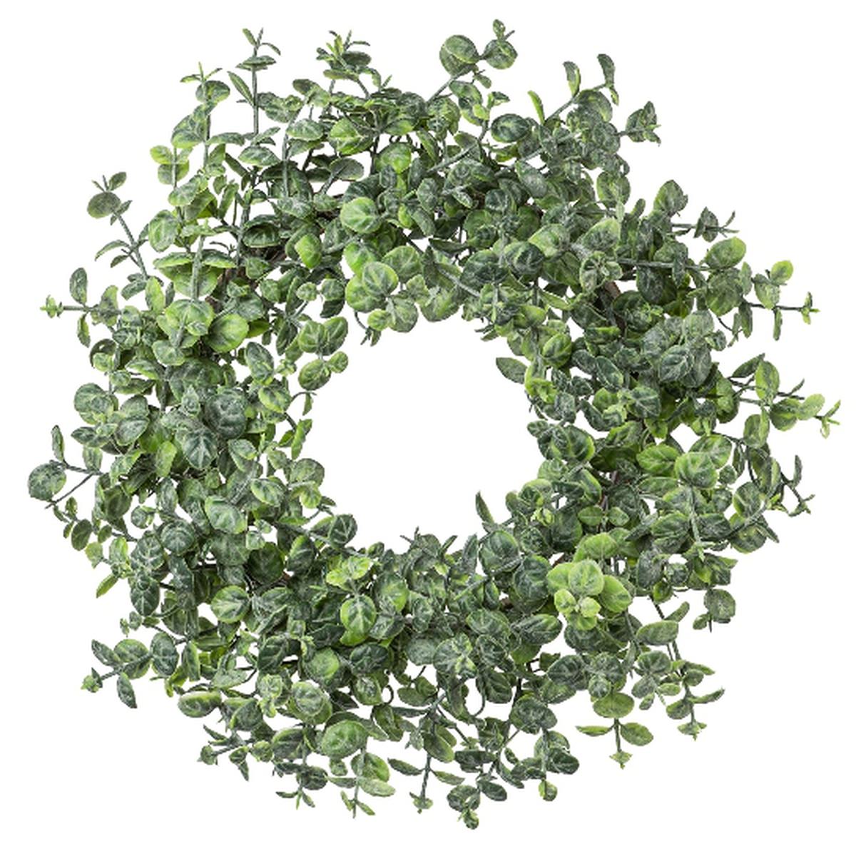 Gasper Eucalypthuskranz Grün Ø 28 Cm - Kunstblumen