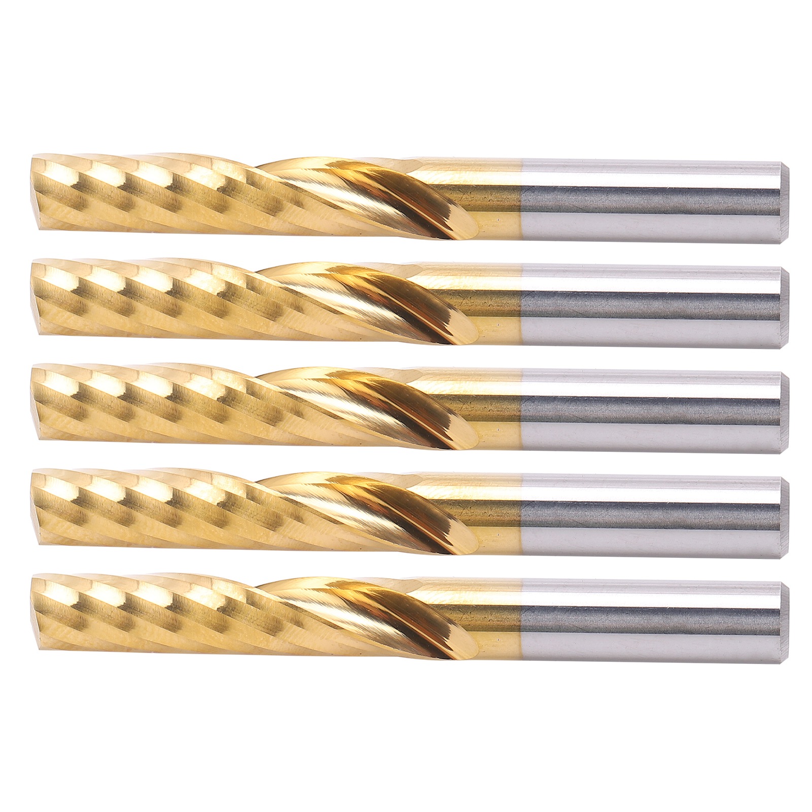 Stück Professionelle Cnc-schaftfräser, Spiralfräser Für Metall, 6 X 28 X 55 Mm