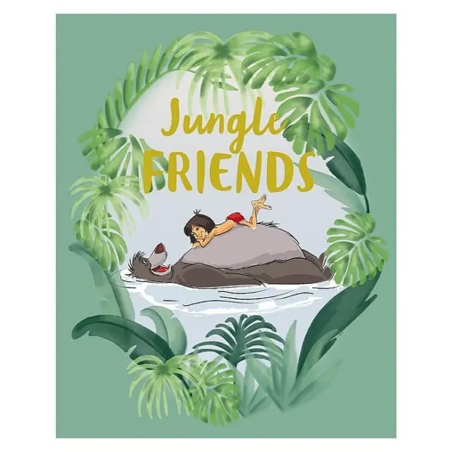Disney Poster Dschungelbuch Grün 30 x 40 cm 612708