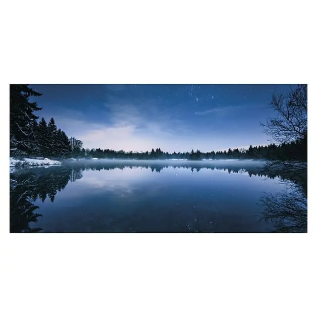 Sanders & Sanders Poster Sterne Blau 200 x 100 cm 612509