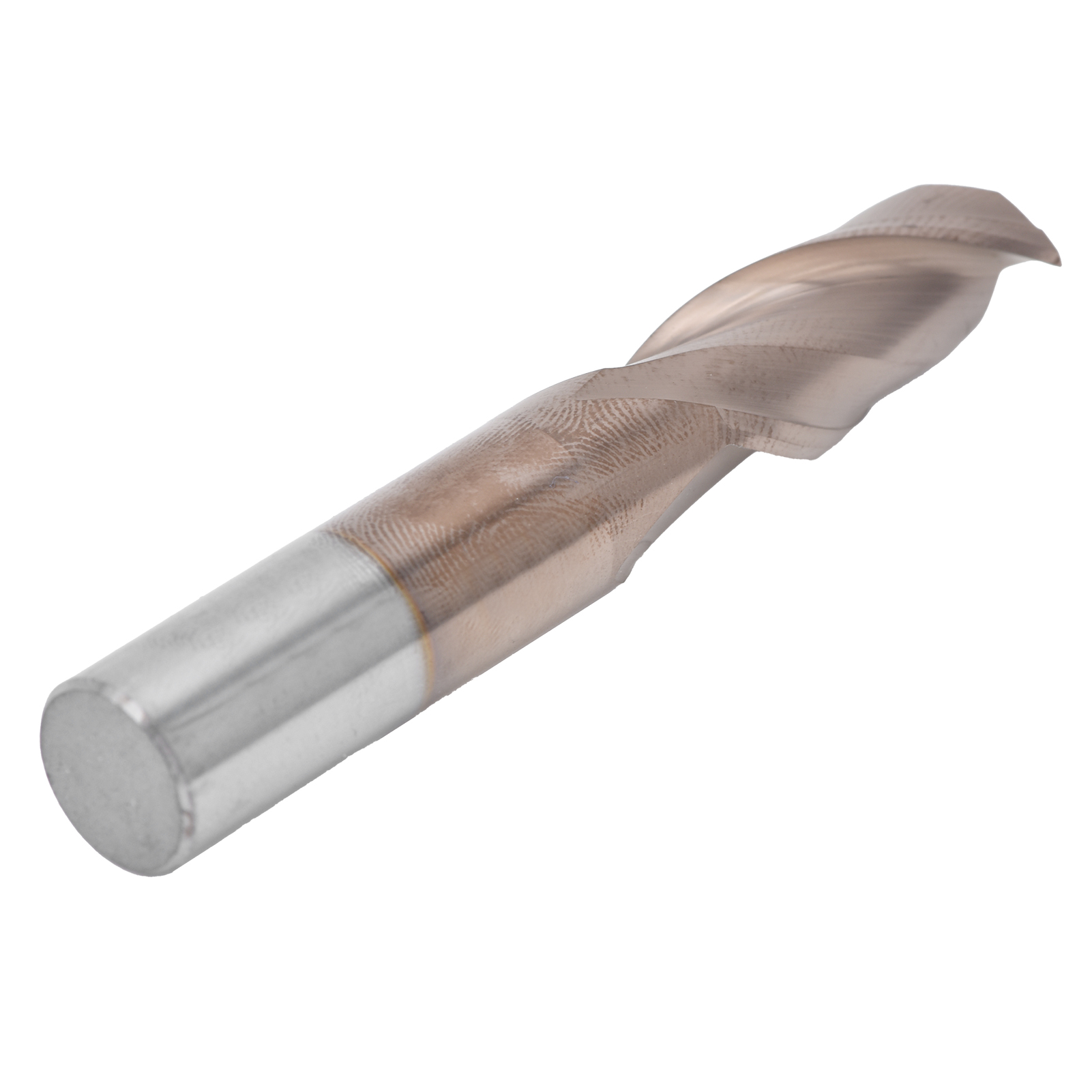 Schaftfräser, Gerader Schaftfräser, Hss-stahl, 2 Schneiden, Für Gehärtete Legierte Stähle, D12x30x75l