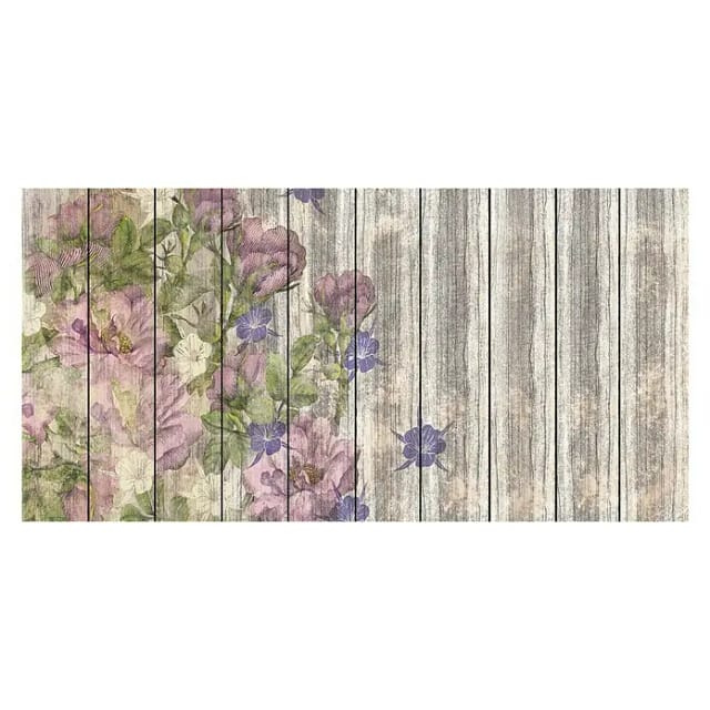 Sanders & Sanders Fototapete Holz Multicolor 500 x 250 cm 611950
