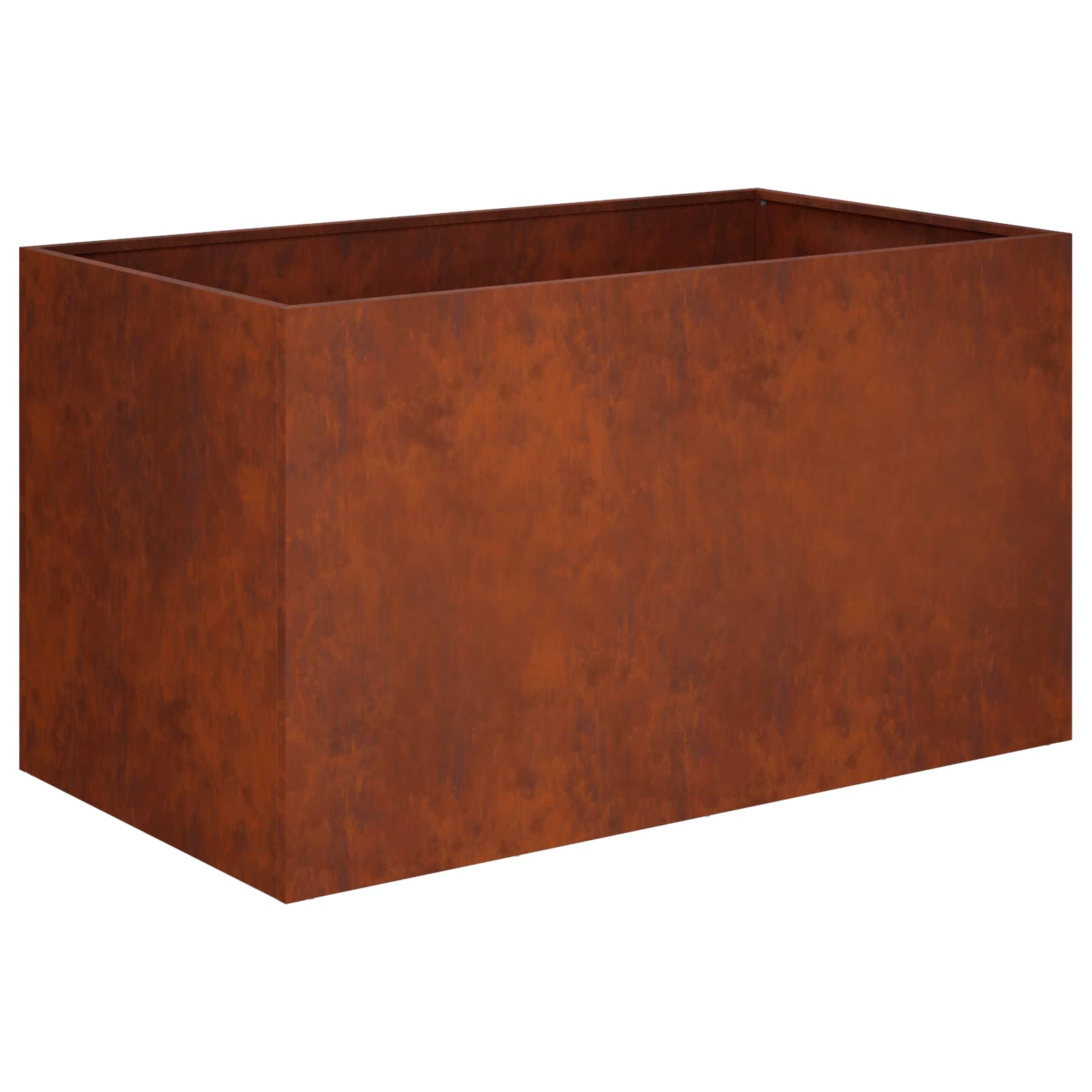 Maison Exclusive - Garten-pflanzgefäß Rostoptik 100 X 50 X 50 Cm