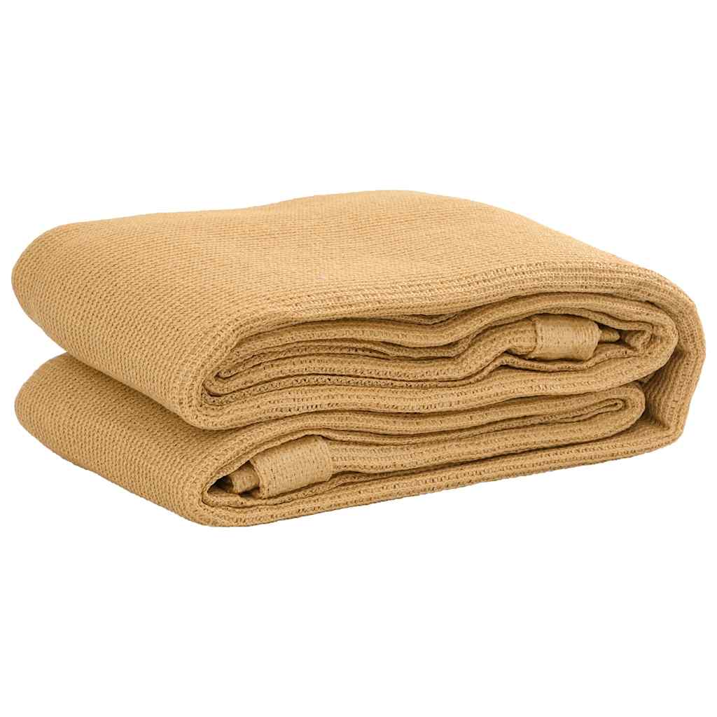 Maison Exclusive - Zeltteppich Sandfarbe 250x300 Cm Hdpe