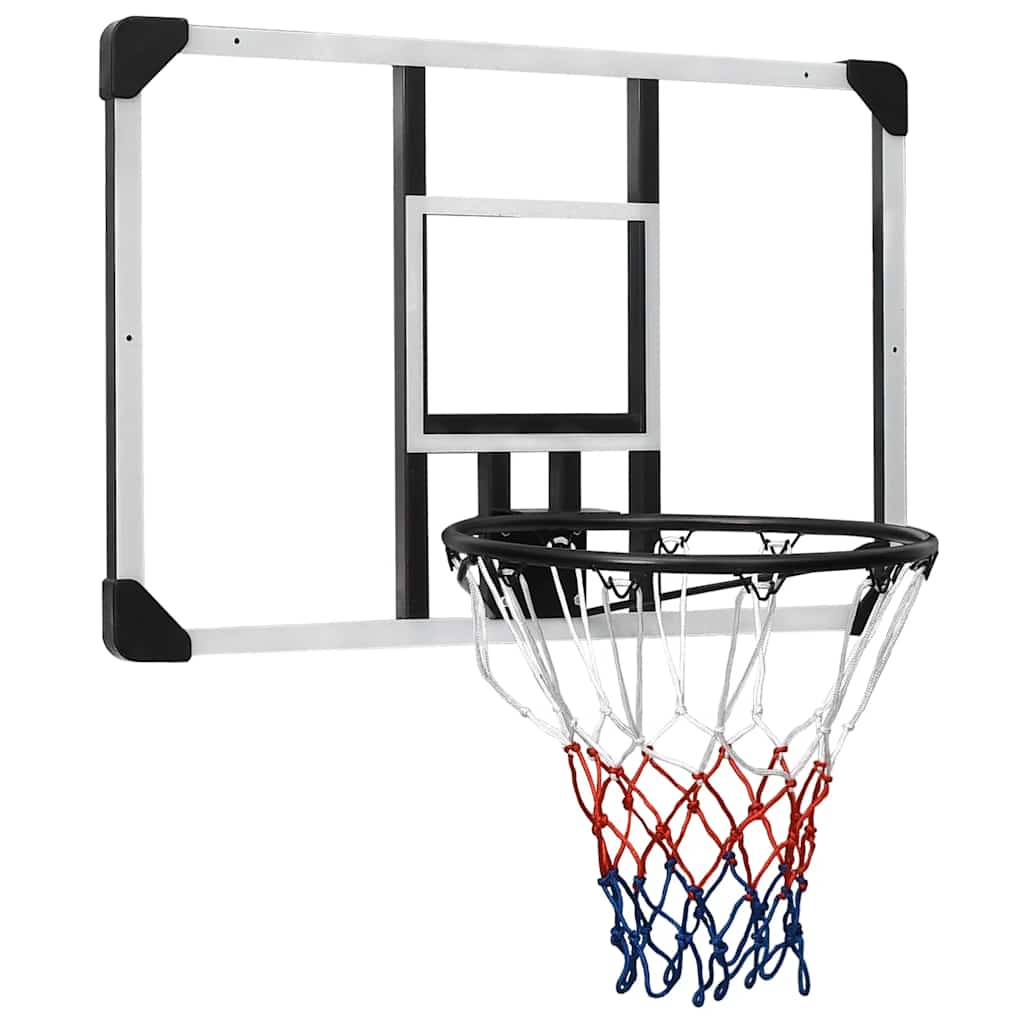 Maison Exclusive - Basketballkorb Transparent 90x60x2,5 Cm Polyca