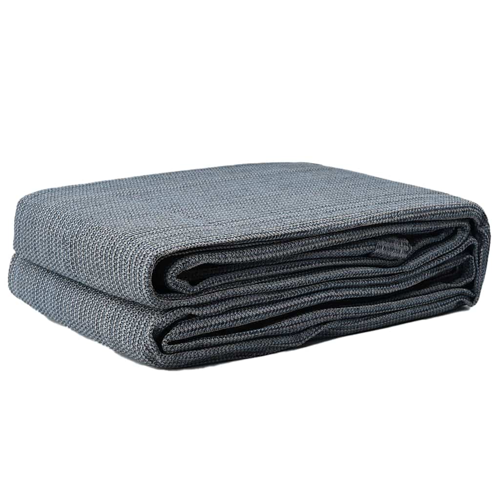 Maison Exclusive - Zeltteppich Blau Und Grau 500 X 400 Cm Polyeth