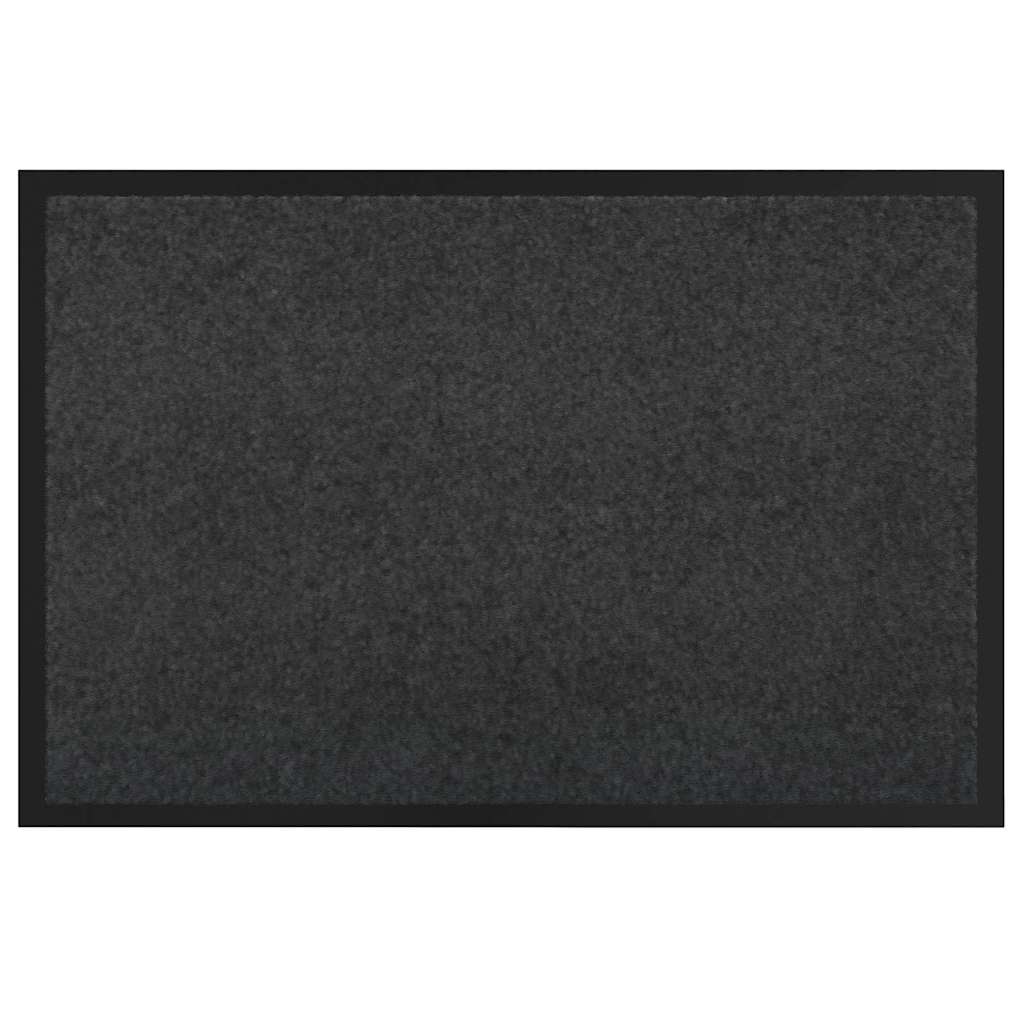 Maison Exclusive - Fußmatte Anthrazit 120 X 80 X 1,2 Cm Teddystof