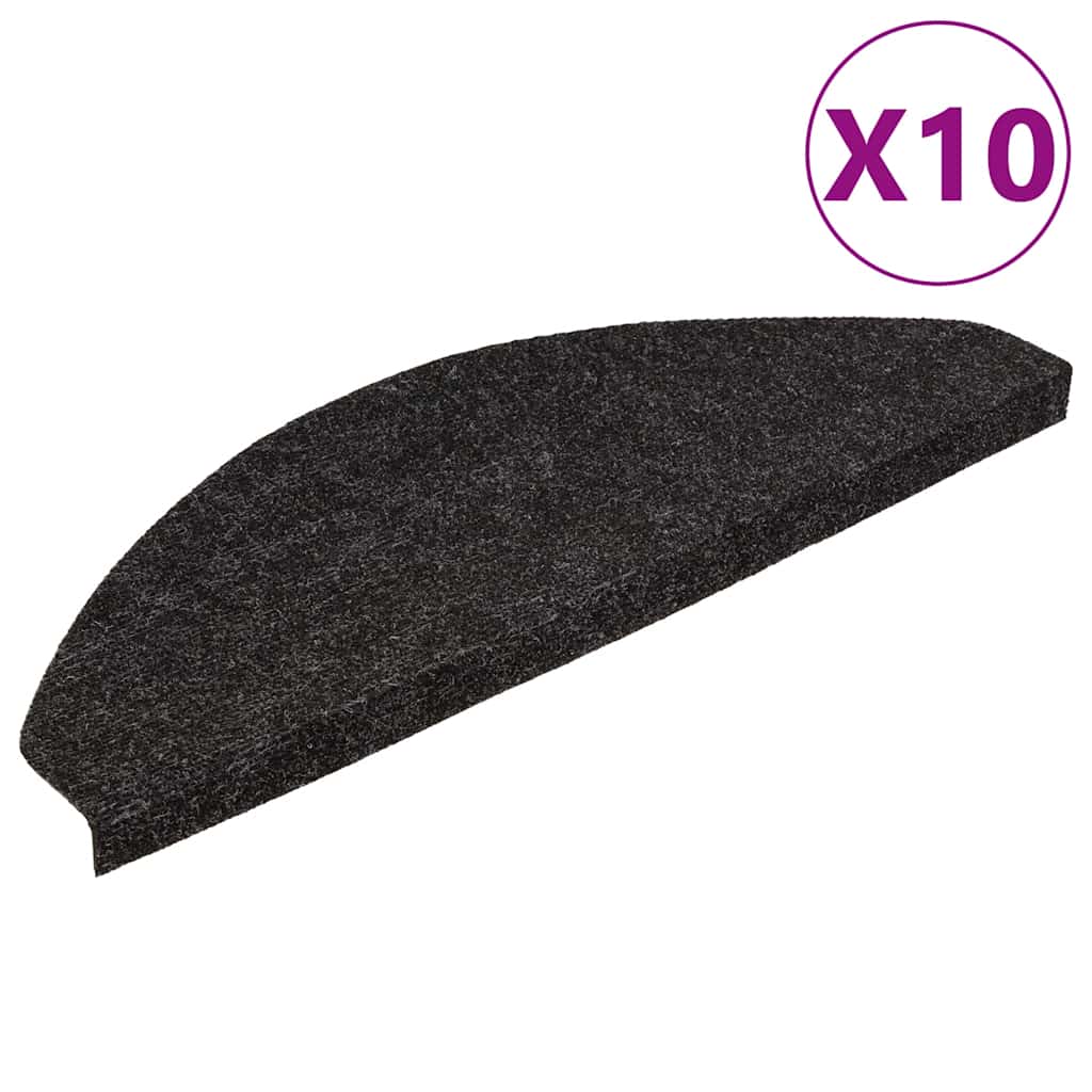 Maison Exclusive - Stufenmatten Selbstklebend 10 Stk. Anthrazit 6