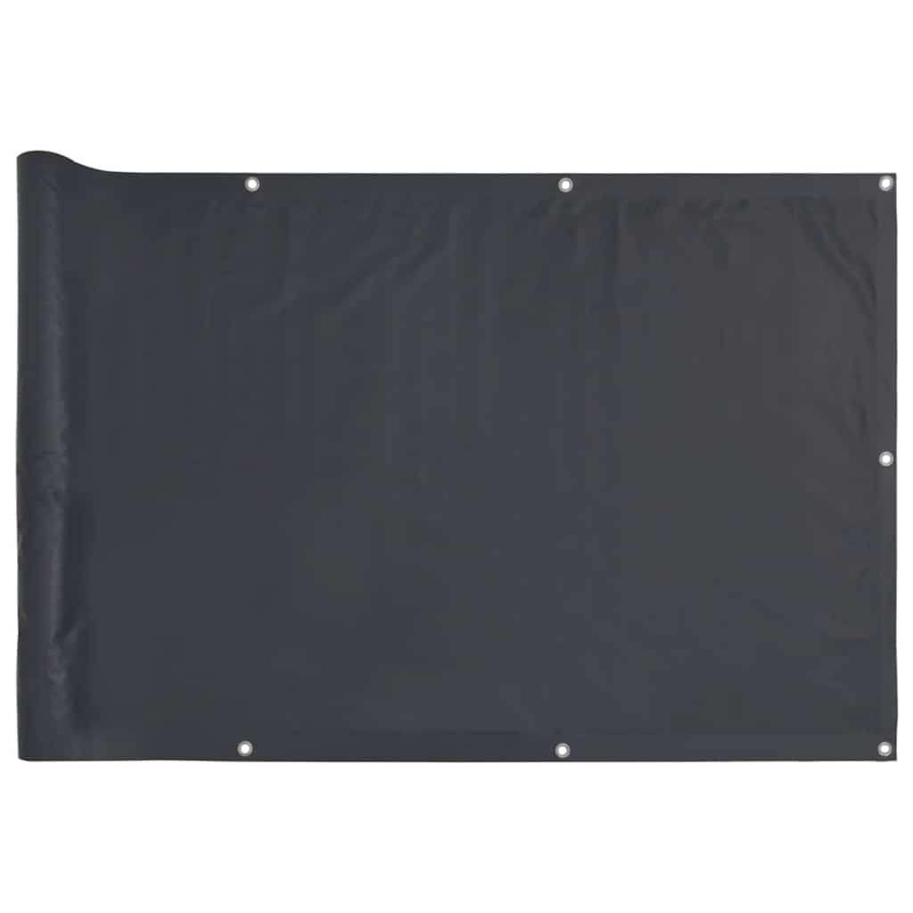 Maison Exclusive - Balkon-sichtschutz Anthrazit 400x120 Cm Pvc