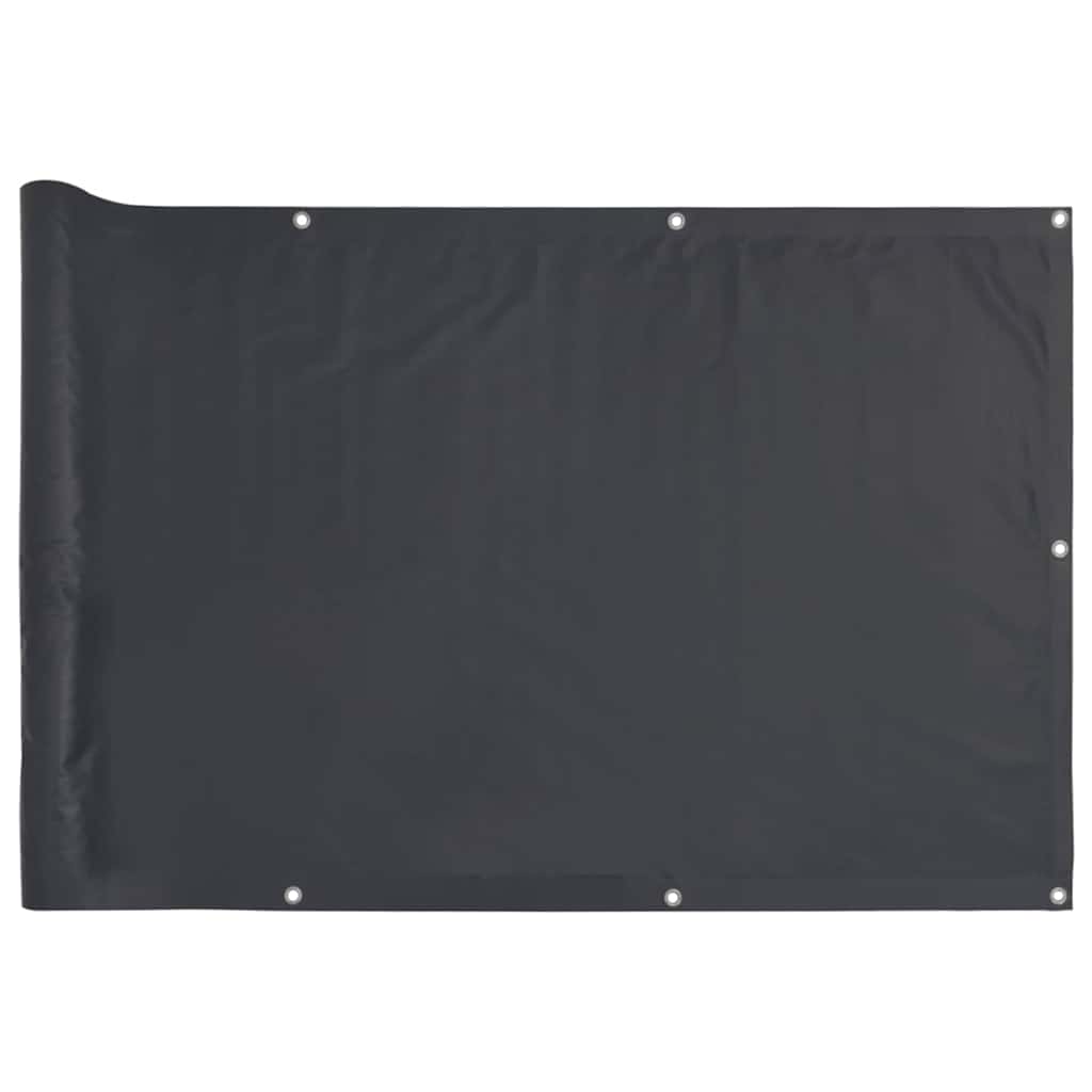 Maison Exclusive - Balkon-sichtschutz Anthrazit 500x75 Cm Pvc