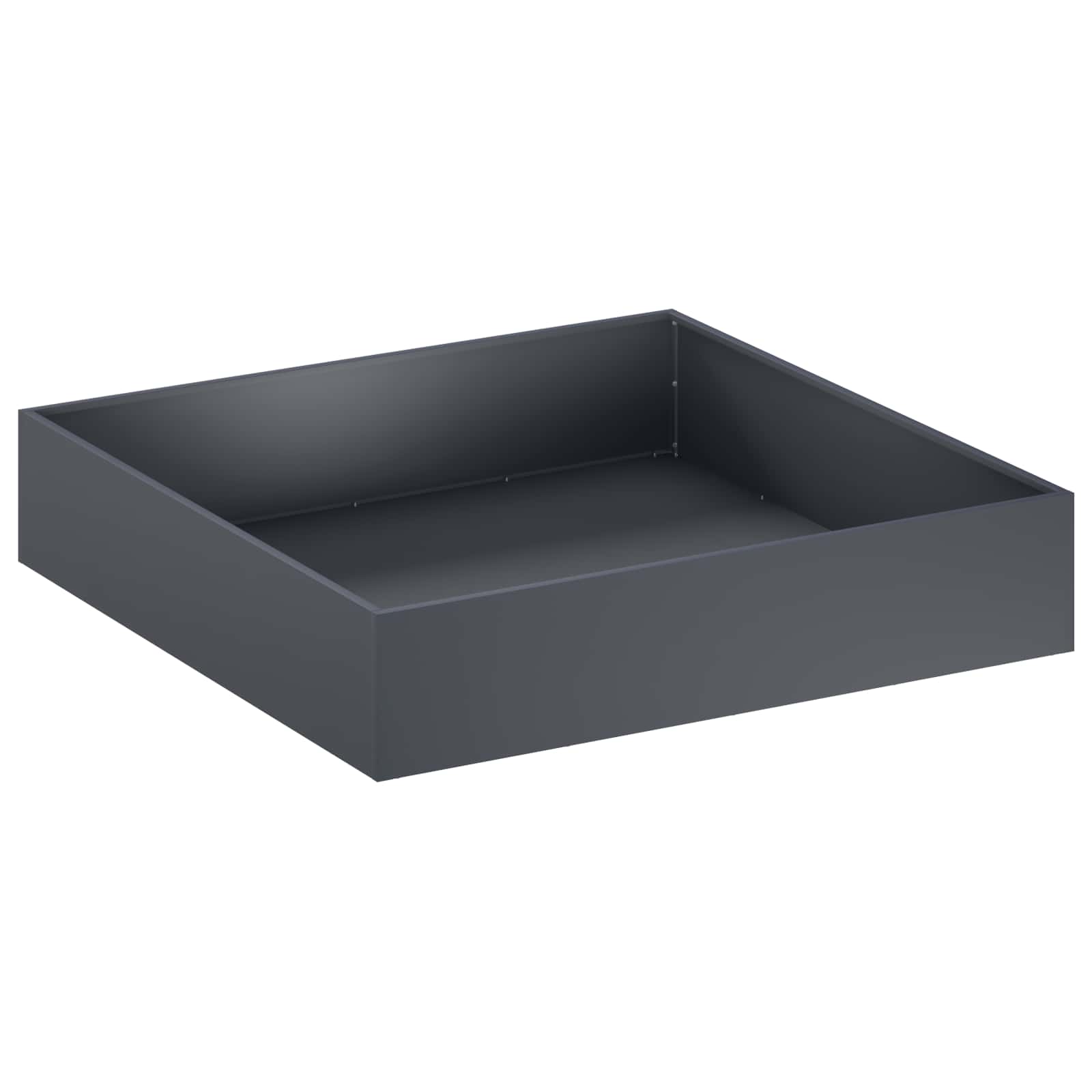 Maison Exclusive - Garten-pflanzgefäß Anthrazit 80 X 80 X 20 Cm