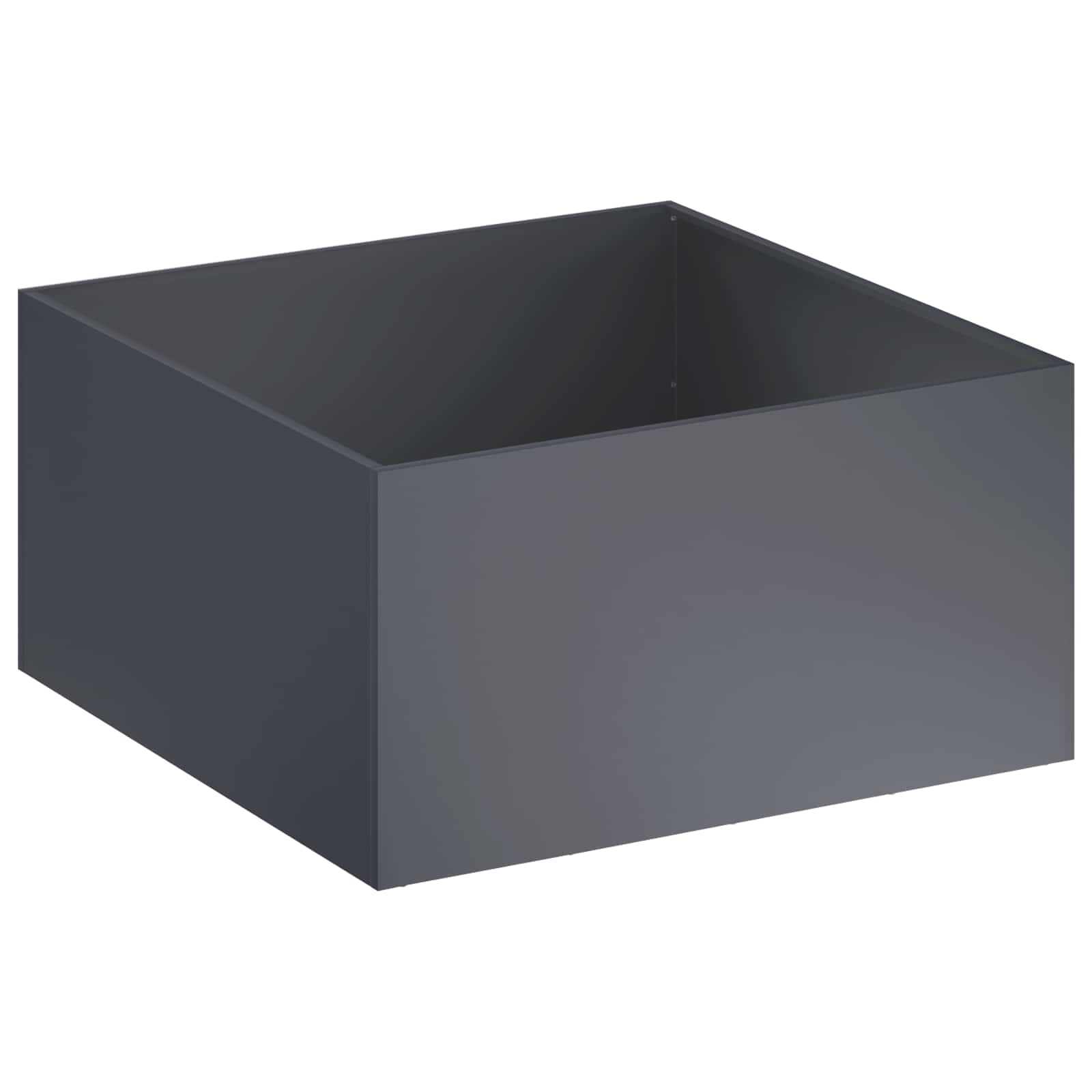 Maison Exclusive - Garten-pflanzgefäß Anthrazit 80 X 80 X 40 Cm